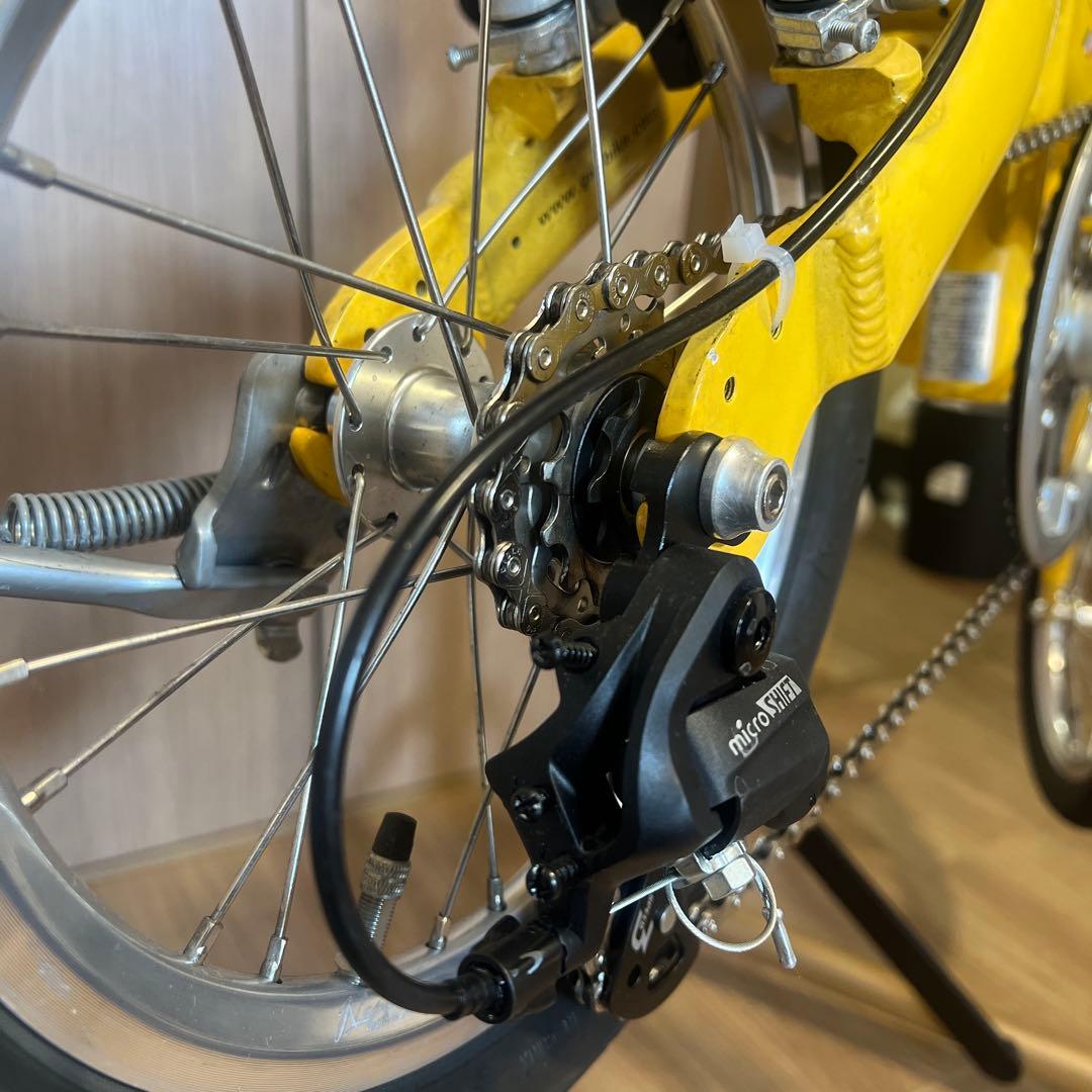 14インチ 折りたたみ自転車 3段変速 アルミフレーム