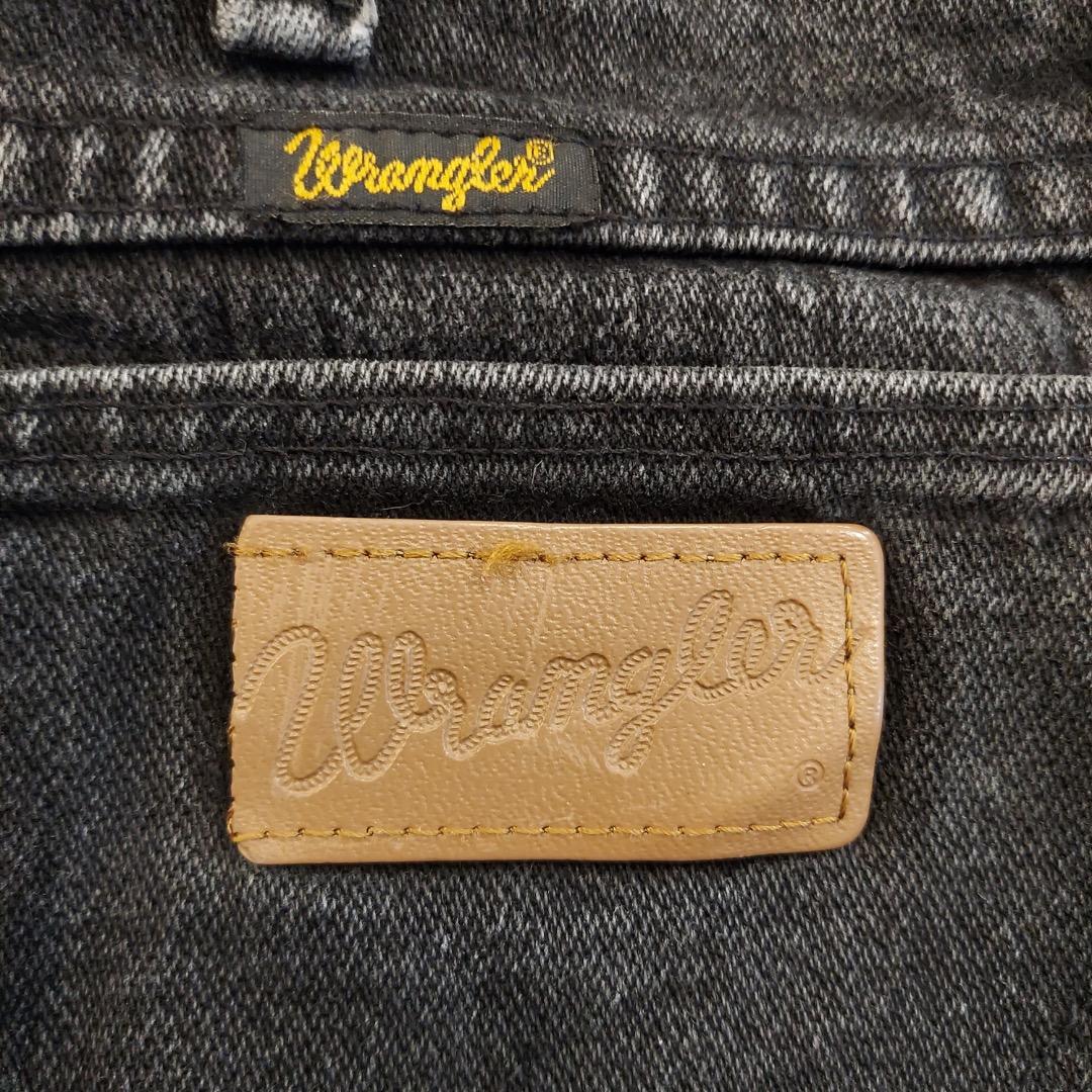ラングラー 936 W32 デニム カウボーイ 古着 90s 黒 18572