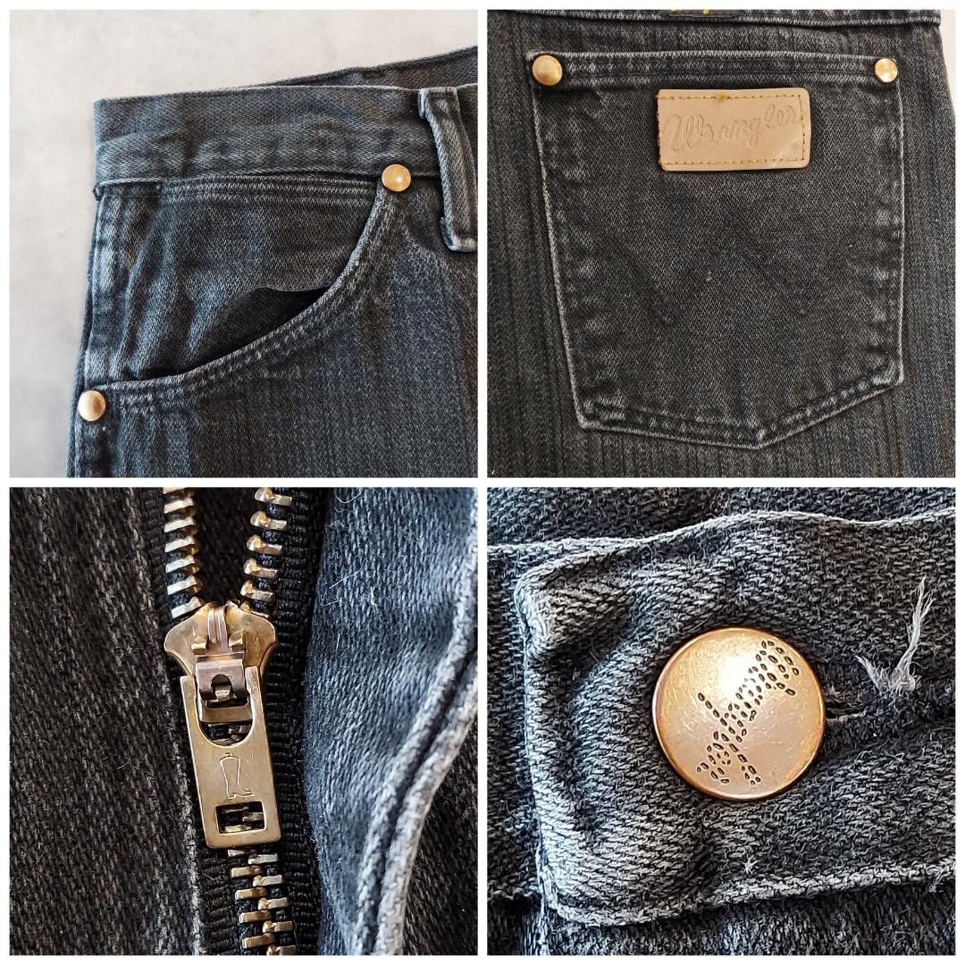 ラングラー 936 W32 デニム カウボーイ 古着 90s 黒 18572