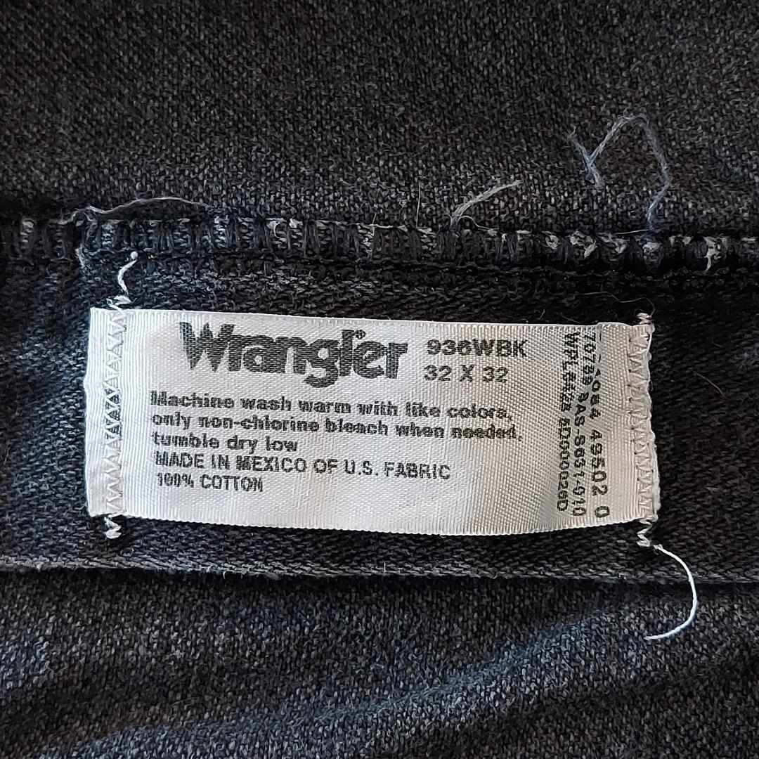 ラングラー 936 W32 デニム カウボーイ 古着 90s 黒 18572