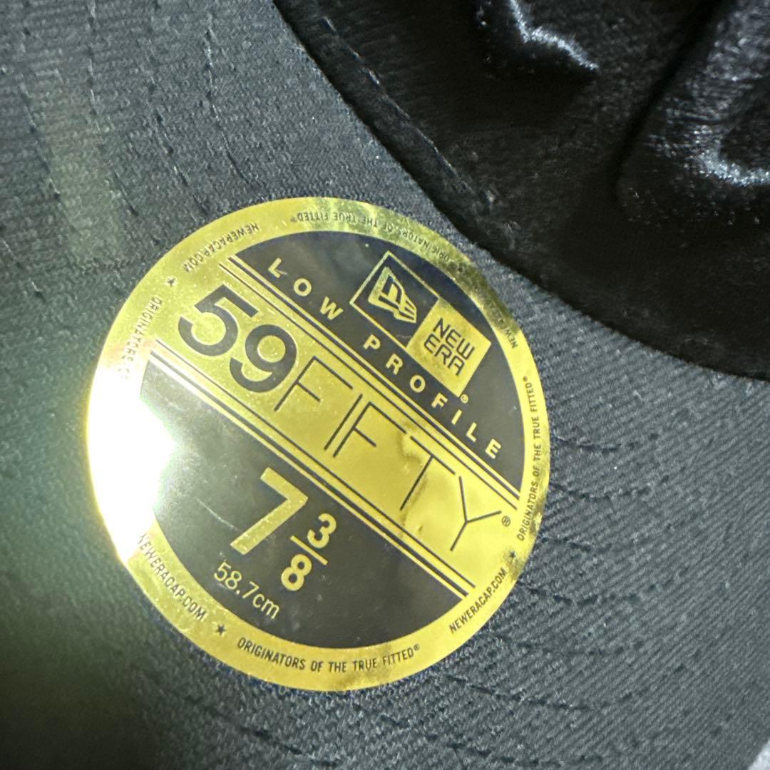 オークランド・アスレチックス 59FIFTY キャップ ブラック 7 3/8