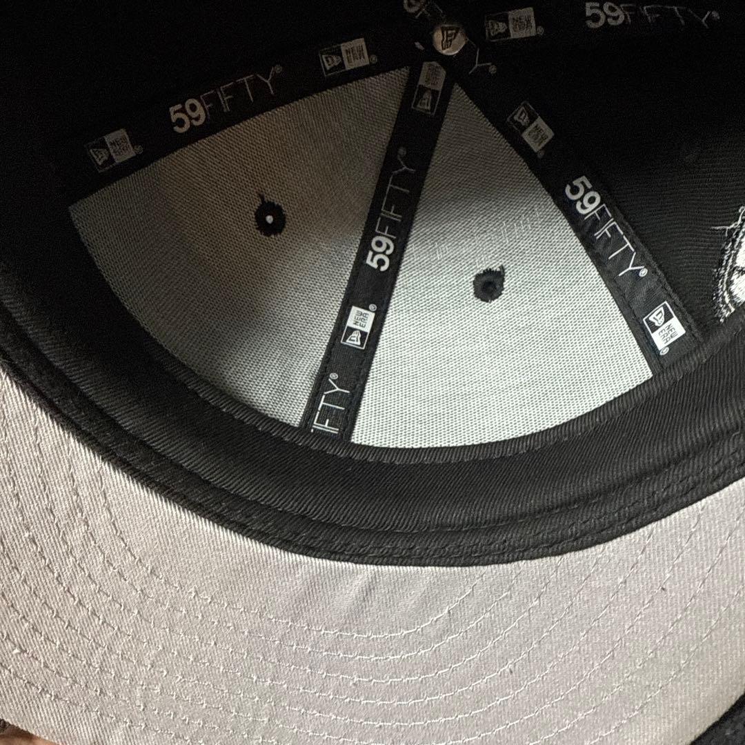 オークランド・アスレチックス 59FIFTY キャップ ブラック 7 3/8