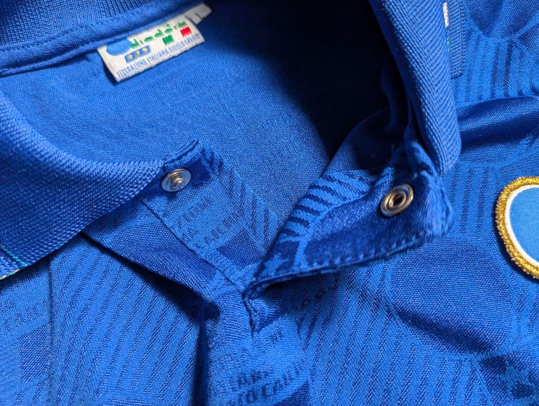 【当時物！】イタリア代表 /バレージ/H/94年Wモデル