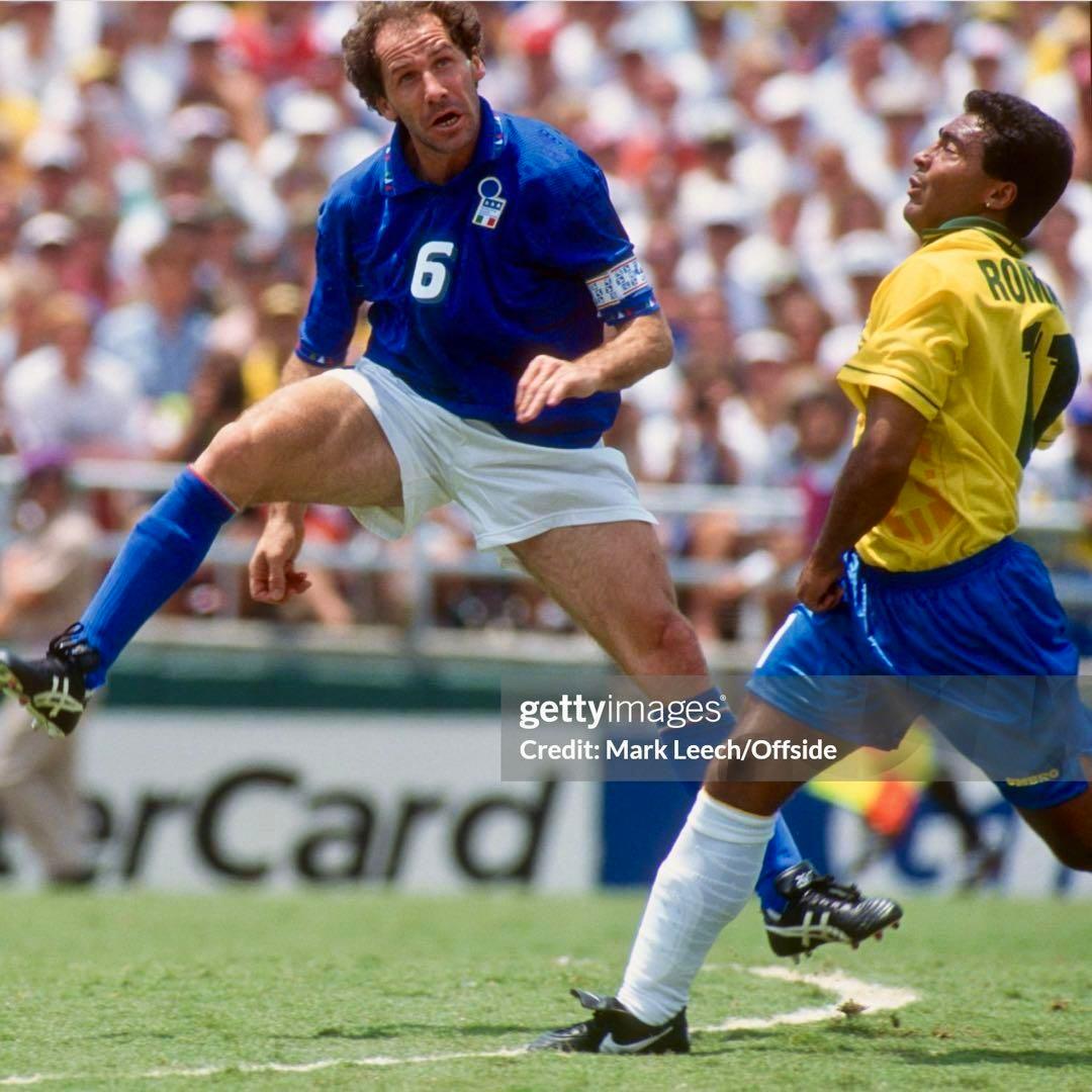 【当時物！】イタリア代表 /バレージ/H/94年Wモデル