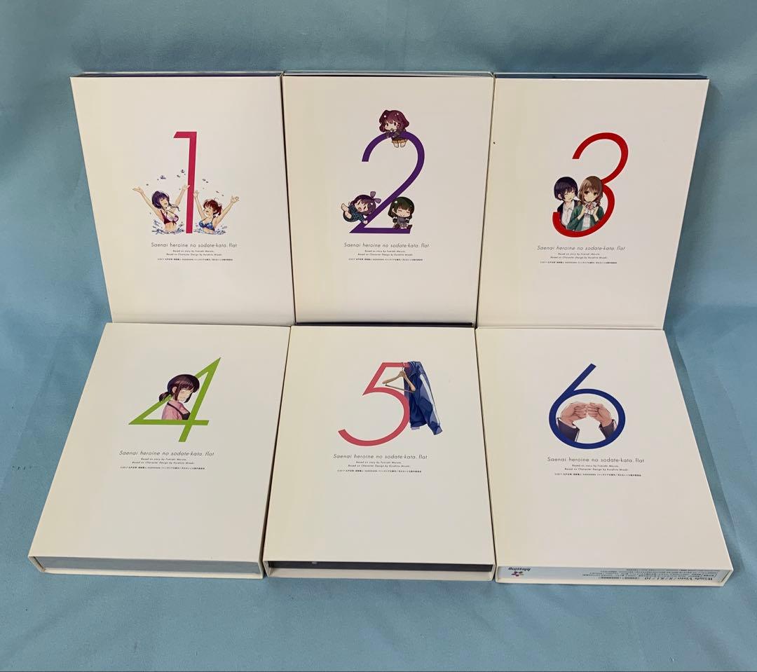 冴えない彼女の育てかた♭ 完全生産限定版 全6巻セット(全巻収納BOX付き)