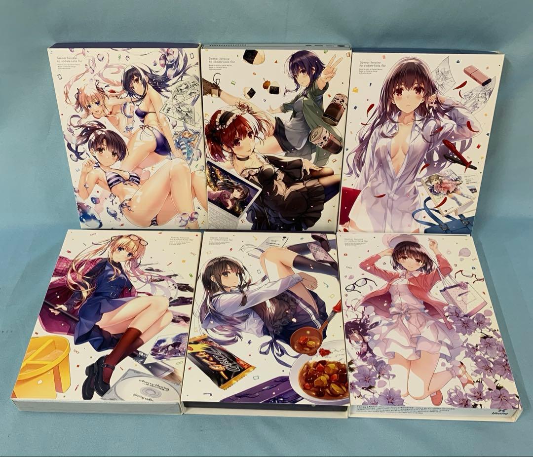 冴えない彼女の育てかた♭ 完全生産限定版 全6巻セット(全巻収納BOX付き)