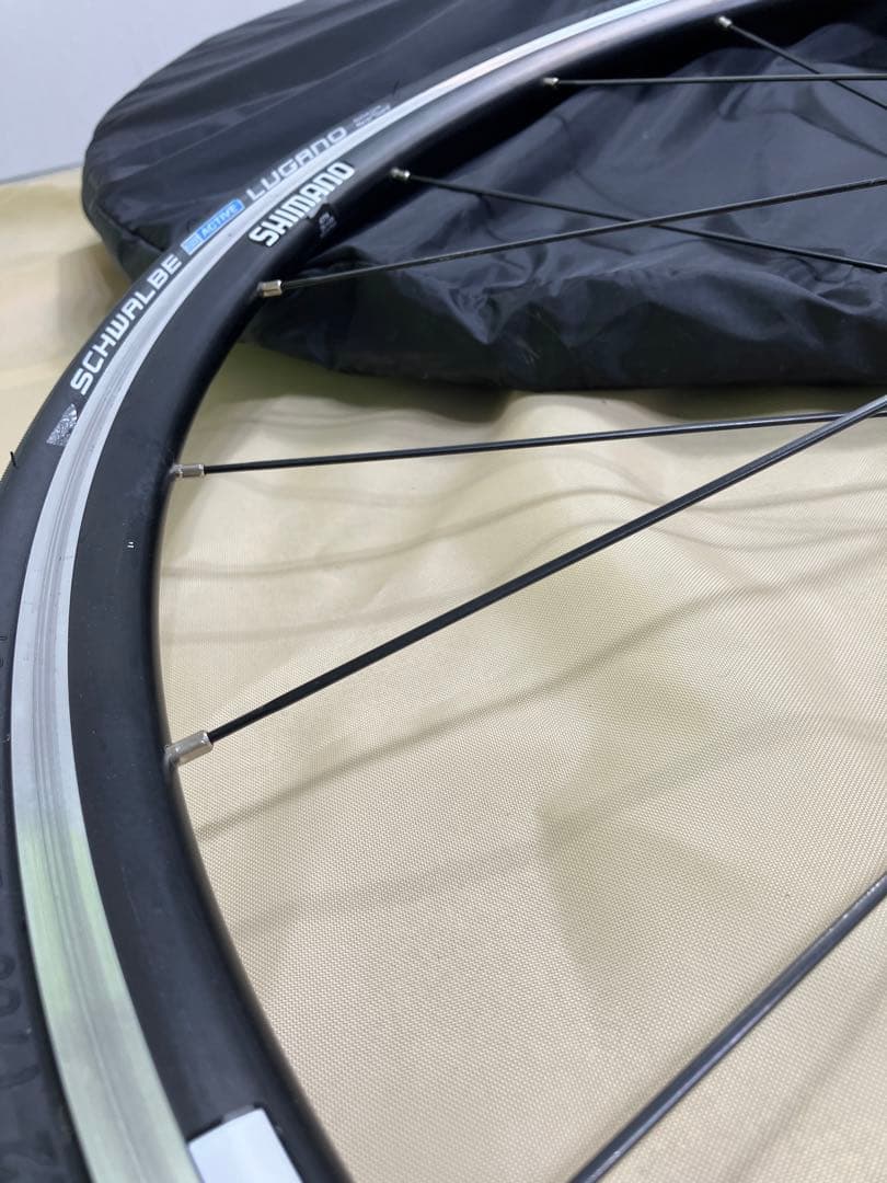 滋賀県手渡し　美品シマノR500 WH-R501 700c フロントリアセット