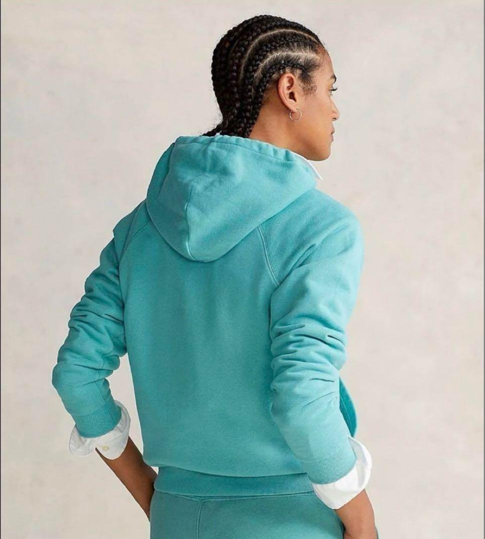 Ralph Lauren ターコイズ フード付きパーカー 新品