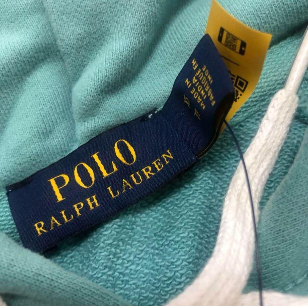 Ralph Lauren ターコイズ フード付きパーカー 新品