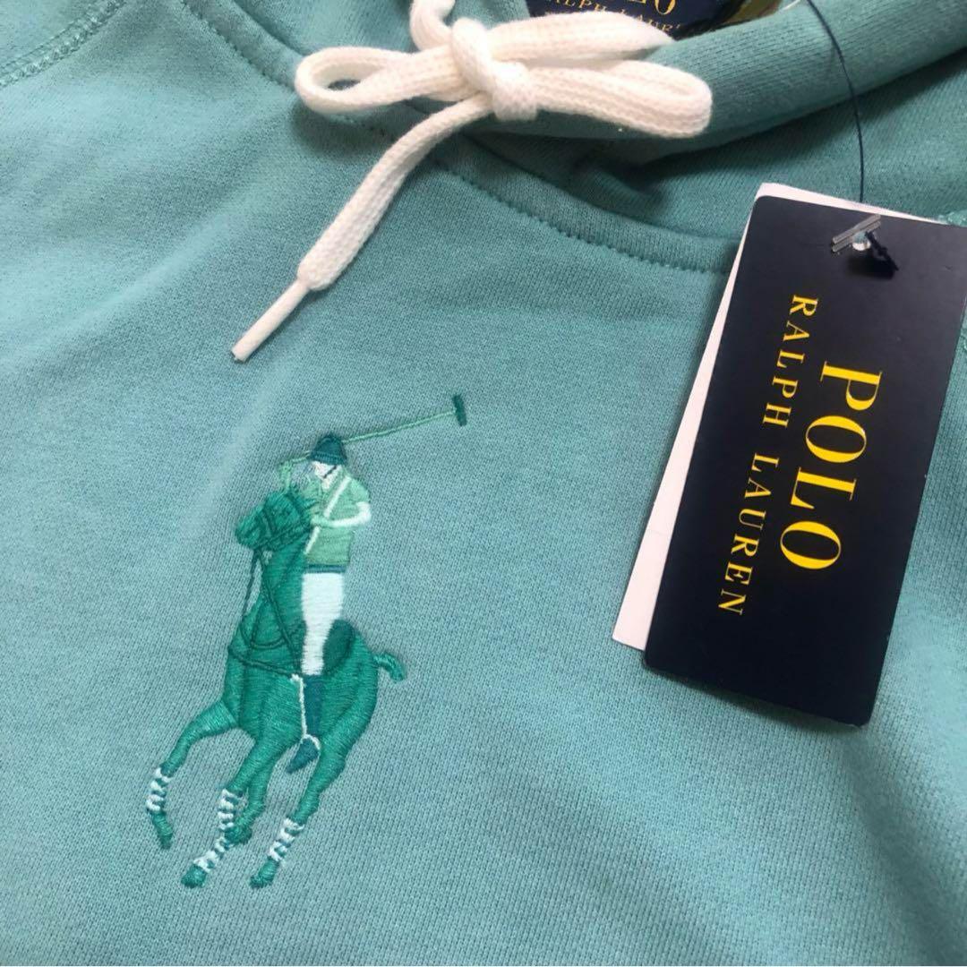 Ralph Lauren ターコイズ フード付きパーカー 新品