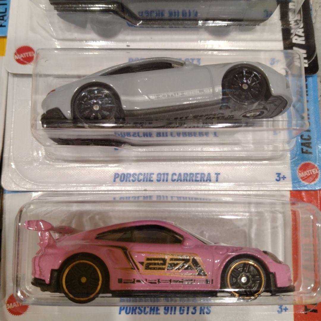 ホットウィール　ポルシェ18台セット　ベーシック　プレミアム　シルバーシリーズ