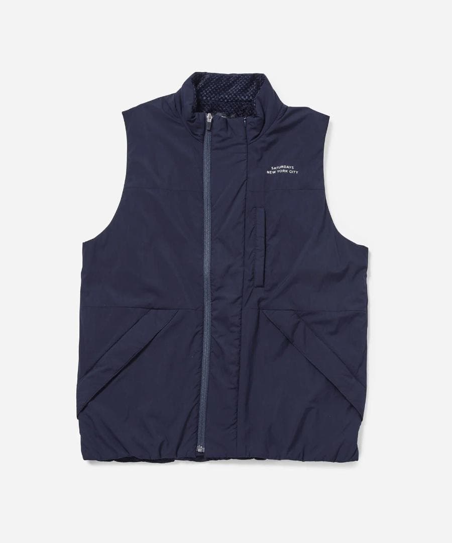 【美品】サタデーズ ニューヨーク Octa Vest ナイロン ベスト ゴルフ