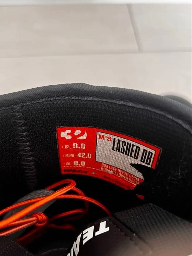 THIRTYTWO LASHED DOUBLE BOA 熱成形対応27cm