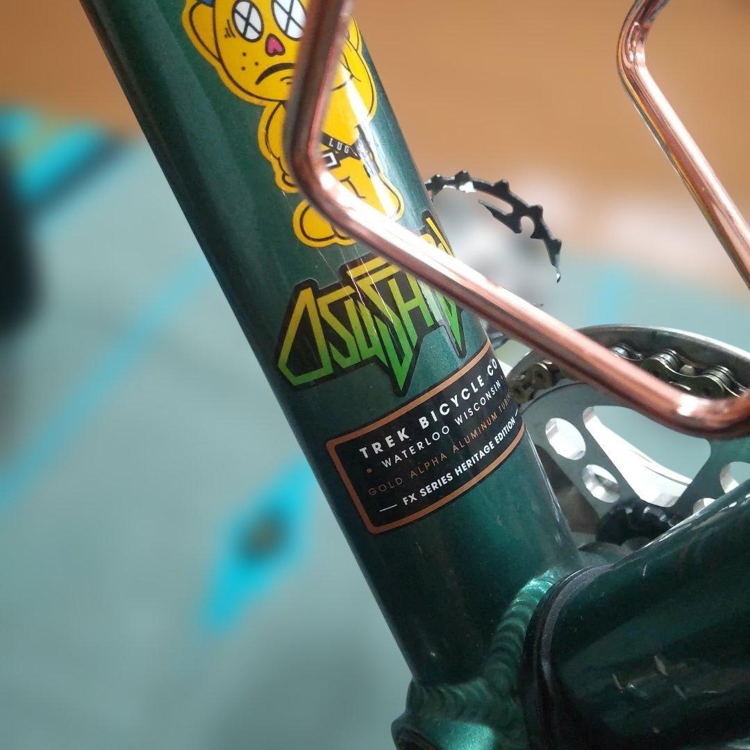 発送不可手渡しのみトレックFX3LTDベースにカスタムカーゴバイク高級パーツ多数