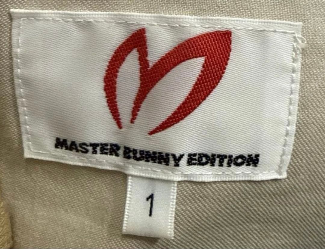 マスターバニーエディション　ボックスプリーツ　ストレッチ　スカート　M