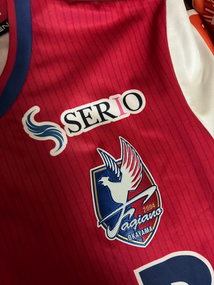 【美品】ファジアーノ岡山 2025年オーセンティックユニフォーム Lサイズ