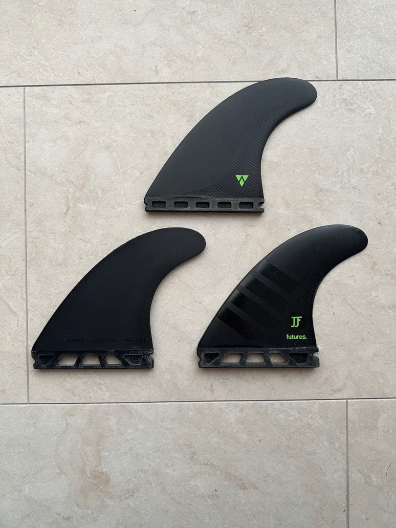 Futures Fins JF Mサイズ トライフィン 3枚セット