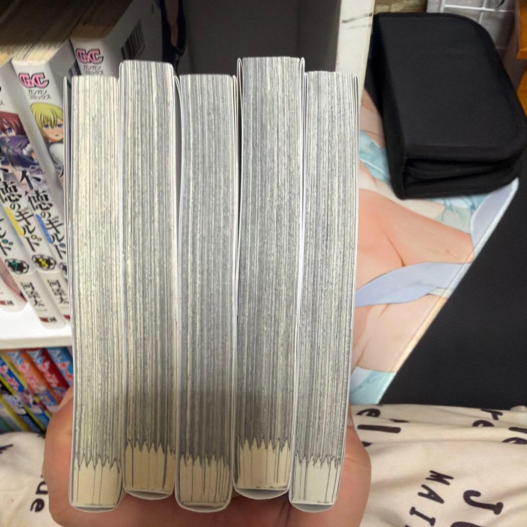 不徳のギルド 全巻セット　初版あり