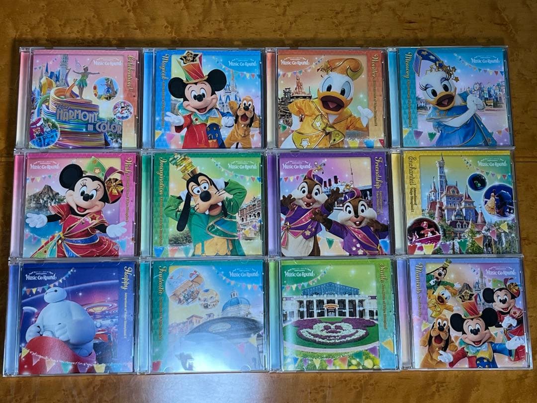 美品！　東京ディズニーリゾート40周年記念BOX“Music-Go-Round”