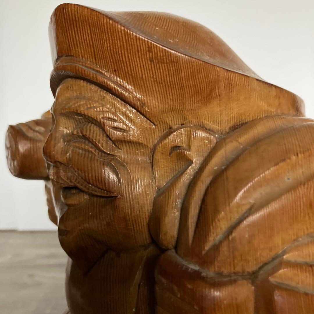 E-4 【希少】大黒天 ヴィンテージ 昭和レトロ 味わい深い古道具 インテリア