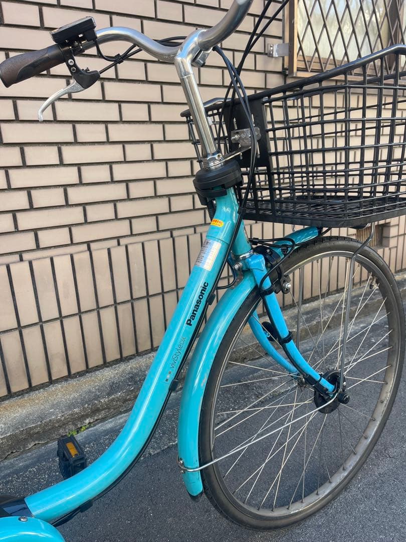 8.9ahパナソニック中古電動アシスト自転車26インチ