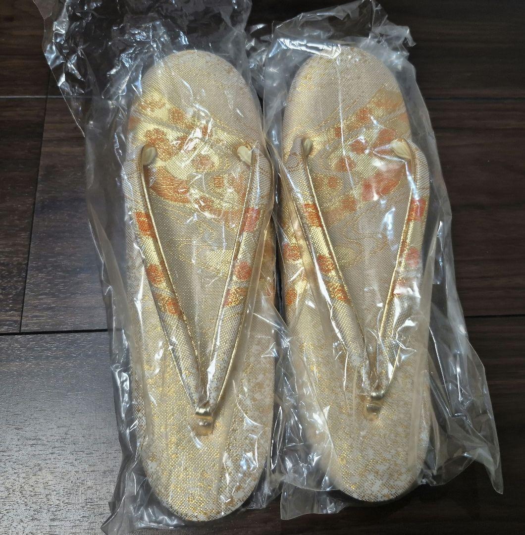 ★新品未使用★夏祭 成人式 和装用 草履バッグセット 高級