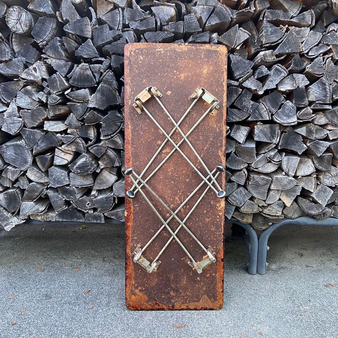 ビンテージ　折りたたみテーブル　昭和レトロ　キャンプにも