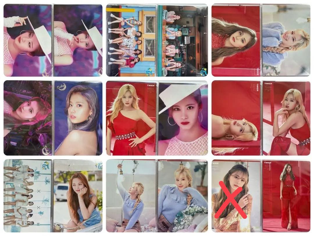TWICE トレカケース ランダムトレカ82枚セット