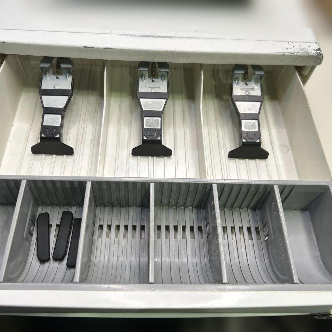 7294 CASIO TE-400 レジスター ホワイト