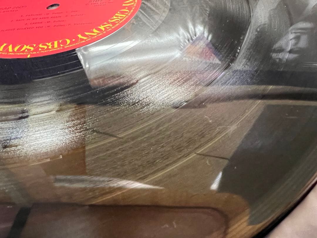 マイケルボルトン 帯付 初期盤 LP洋楽レコード　美品 25AP2609