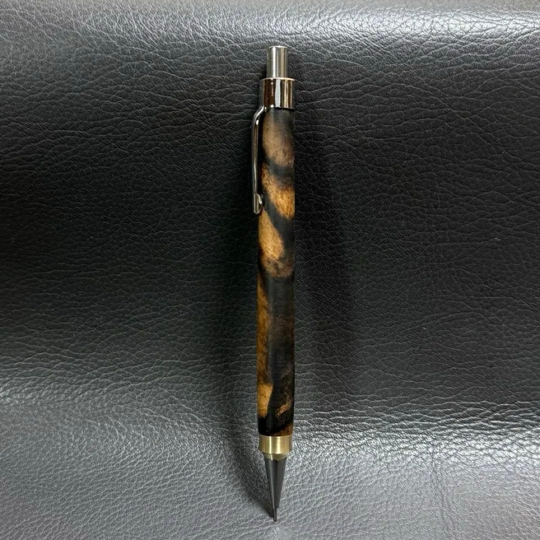 johnrev9　201黒柿透明スタビ　強低重心ダブルRに変更　真鍮