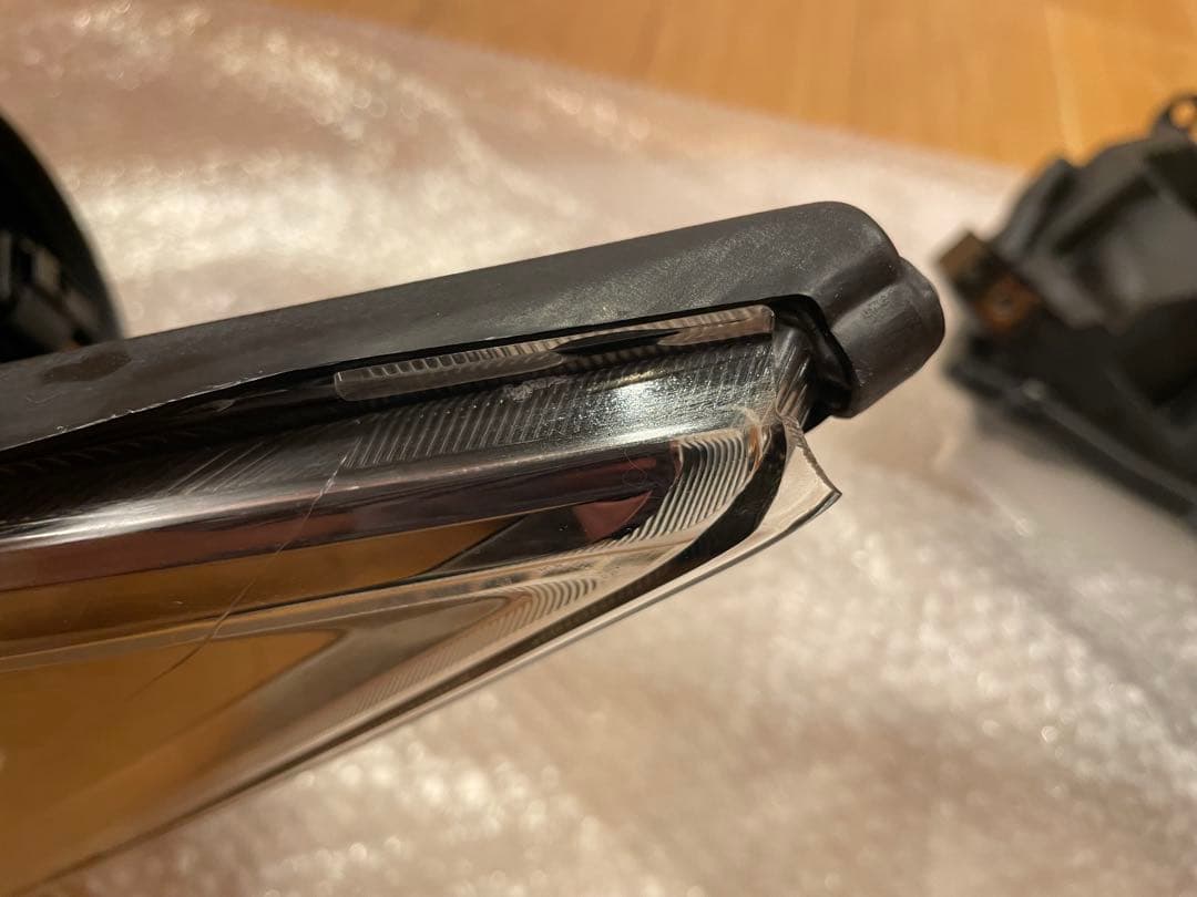 デリカ D5 ヘッドライト 左右 コーティング済