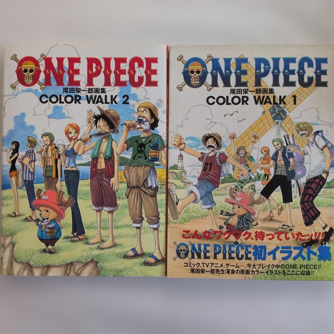 ONE PIECE COLOR WALK 全10冊 ＆劇場版パンフレット11冊