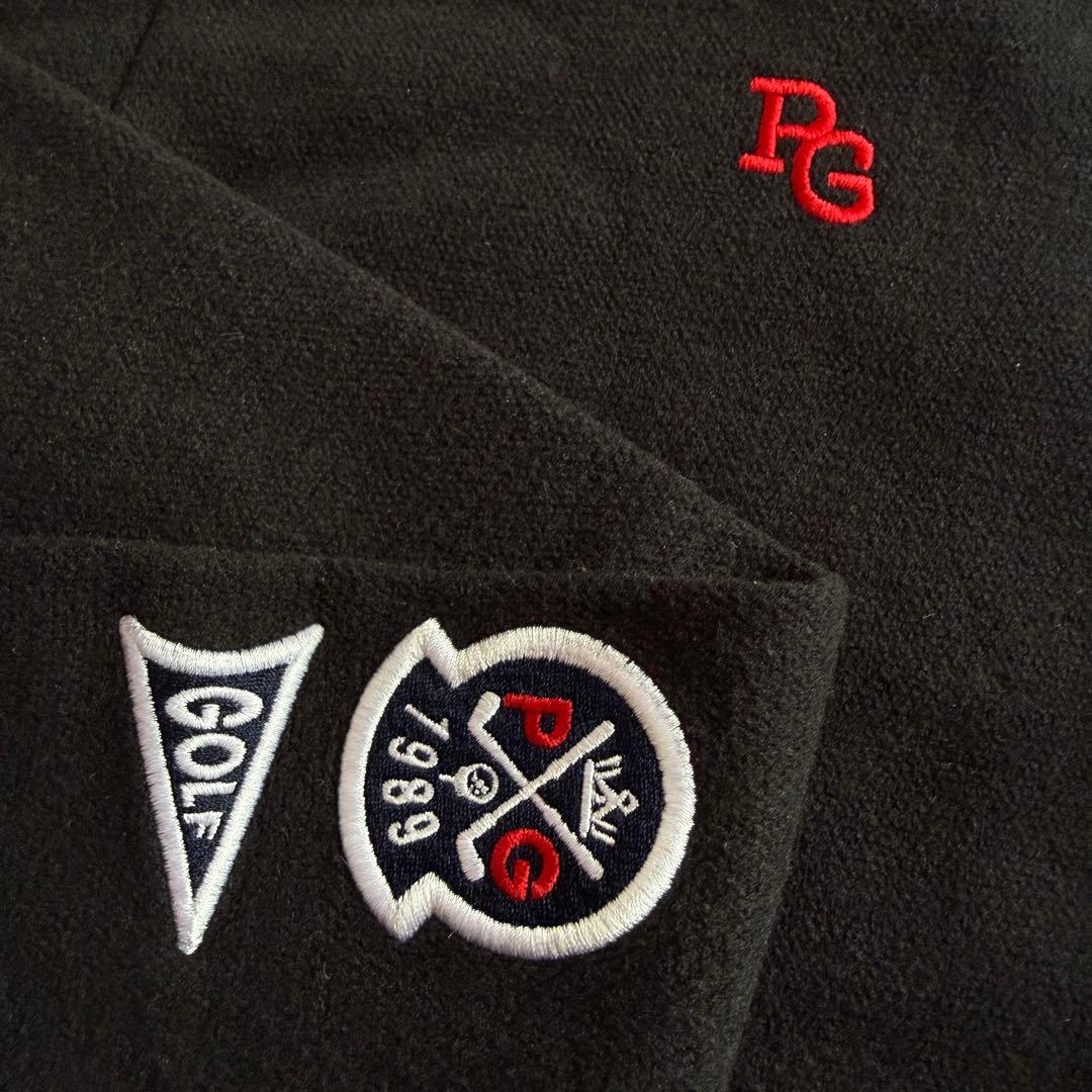 現行モデル　パーリーゲイツ　ジャケット　ブルゾン　M〜L相当　黒　ブラック　4