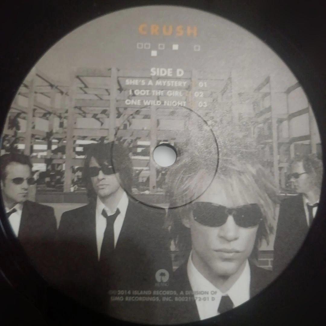 BON JOVI CRUSH レコード　USオリジナル