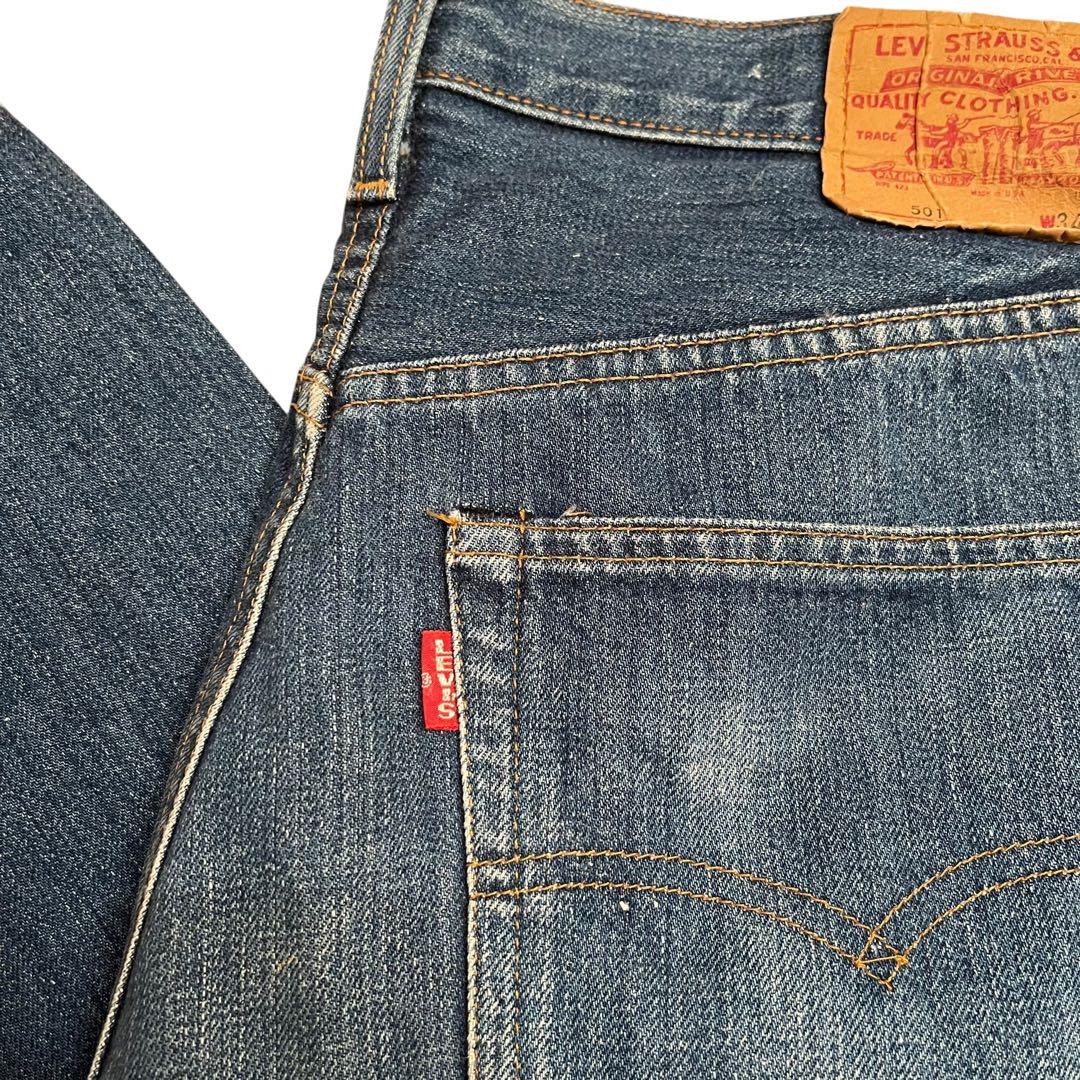 【極上】90s 501E復刻 USA製 バレンシア製 濃紺 リーバイス