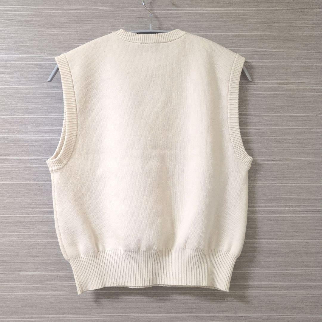 UNITED ARROWS 3D フラワーモチーフ ノースリーブニットベスト