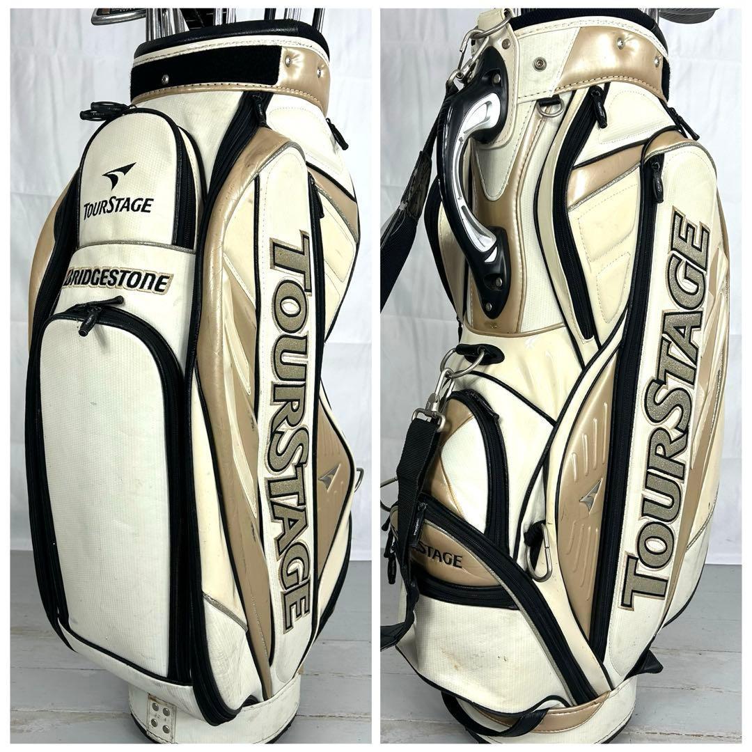 豪華! メンズゴルフクラブ 14本 フルセット ゴルフセット ツアーステージ