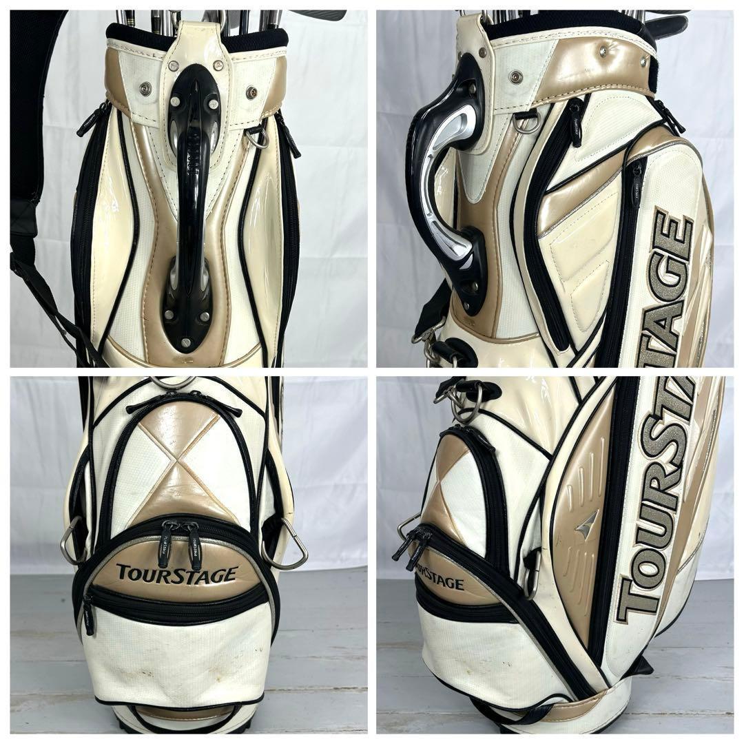 豪華! メンズゴルフクラブ 14本 フルセット ゴルフセット ツアーステージ