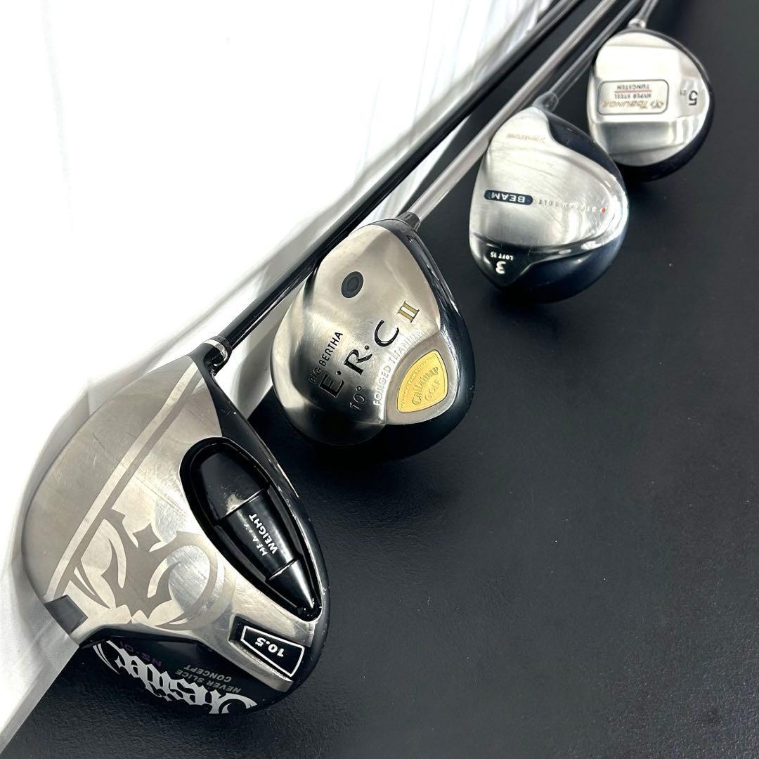 豪華! メンズゴルフクラブ 14本 フルセット ゴルフセット ツアーステージ