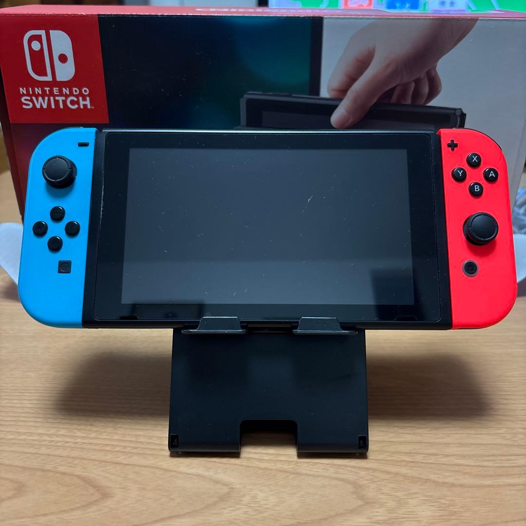 【完品】Nintendo Switch本体+新品液晶フィルム