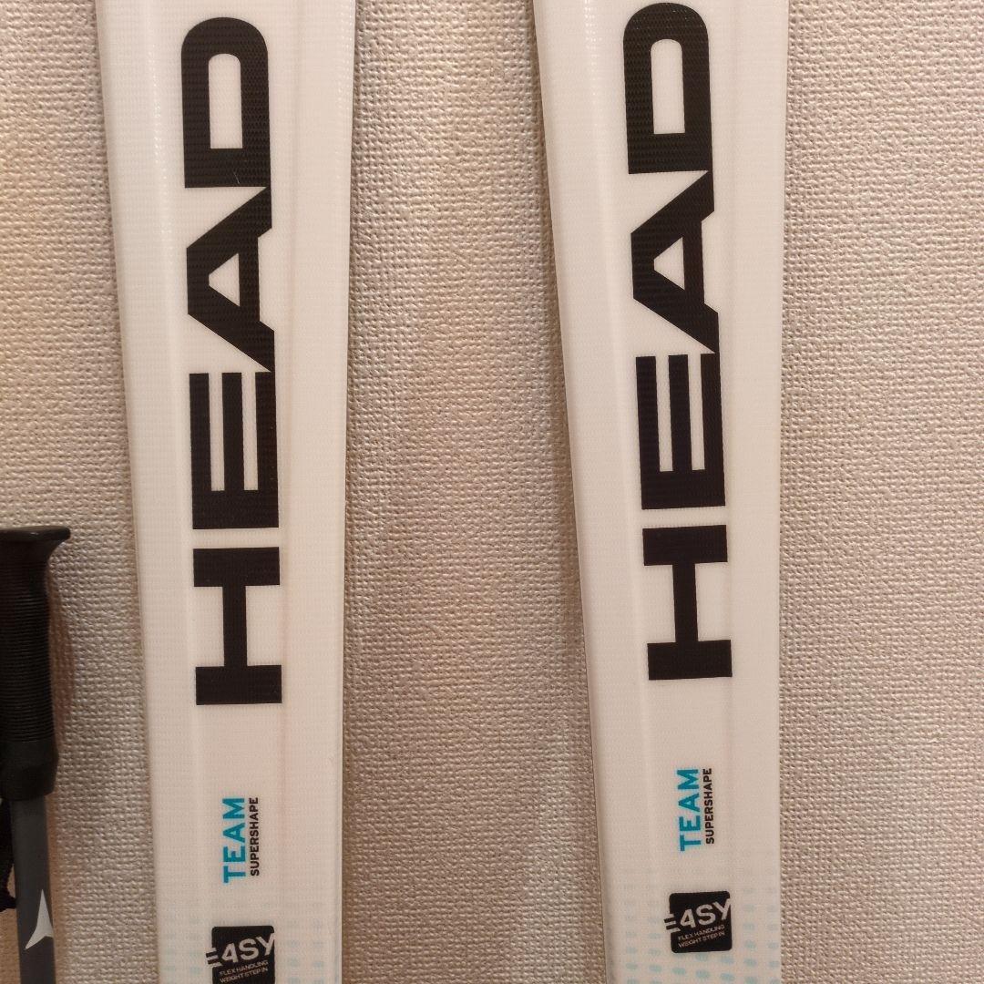 HEAD Super Shape Team スキー板とATOMICポールセット