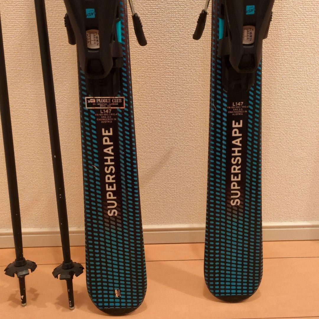 HEAD Super Shape Team スキー板とATOMICポールセット