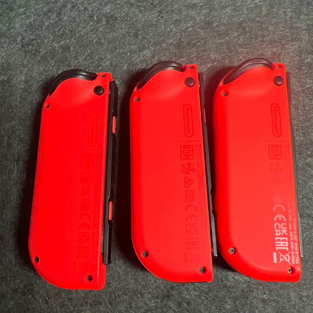 Joy-Con(R)ネオンレッド　3個セット