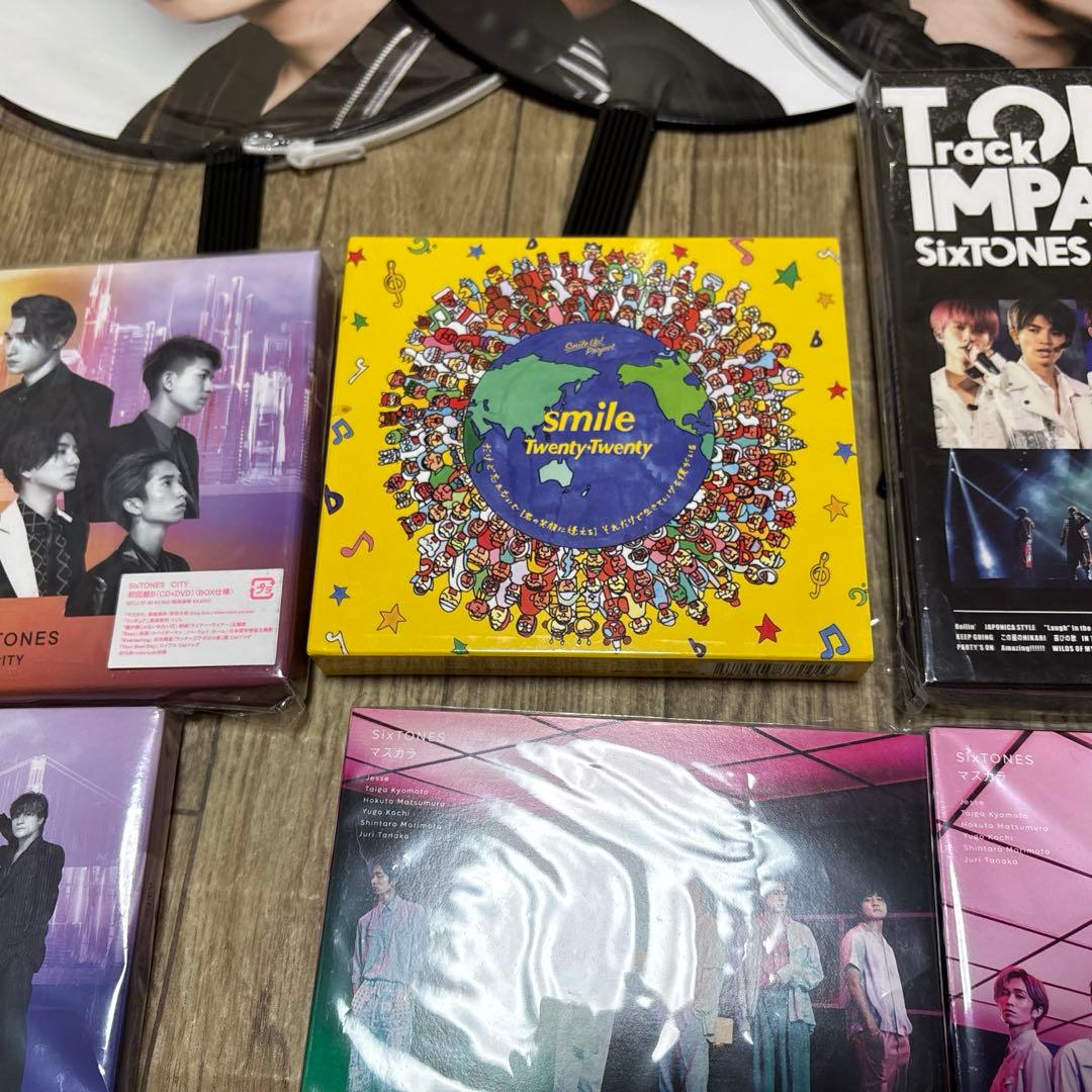 SixTONES CD DVD アクスタ キーホルダー LIVE