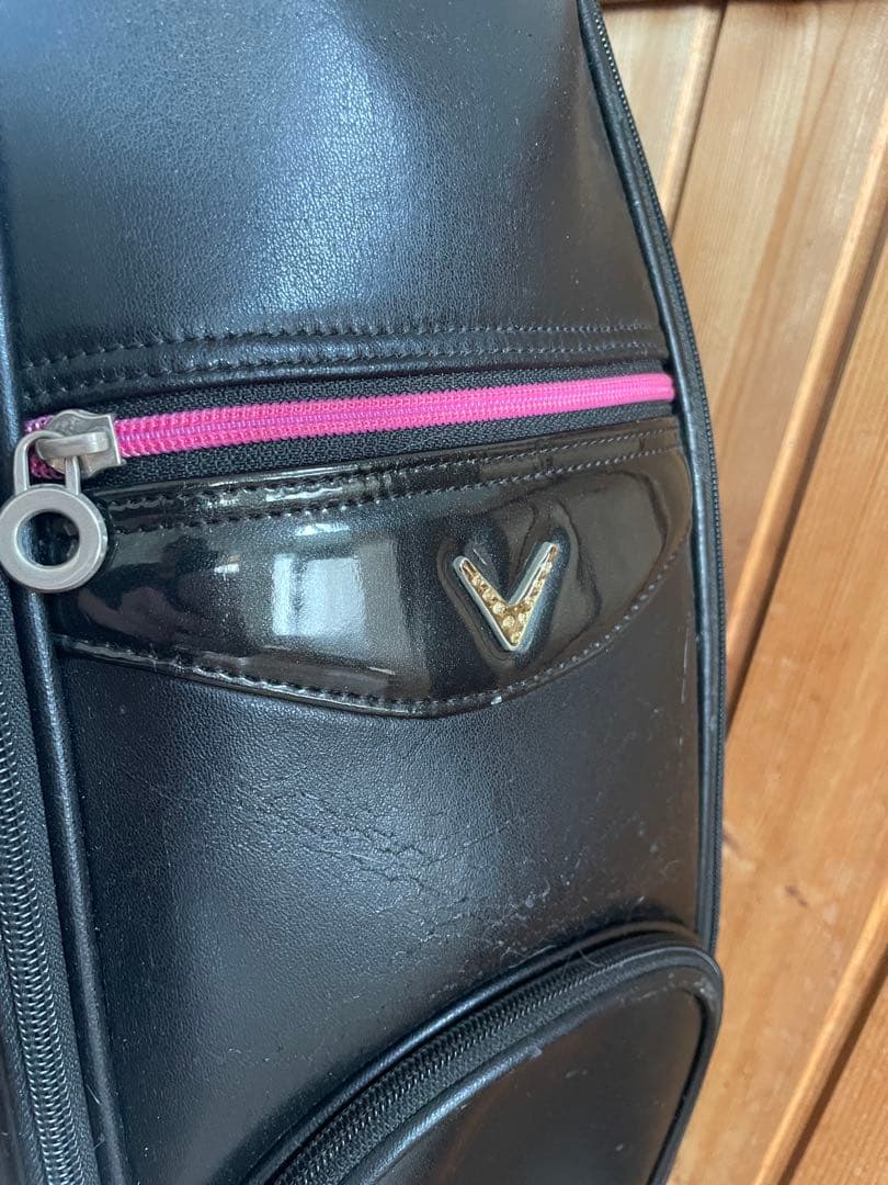 キャロウェイ ゴルフバッグ レディース キャディバッグ キーホルダー＆カバー付