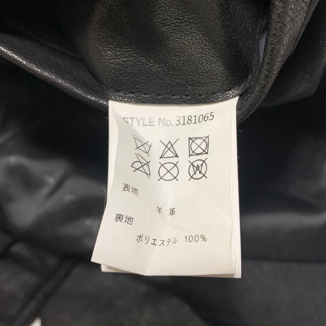 【レア】Schott　HOODED RIDERS JACKET　別注モデル　羊革