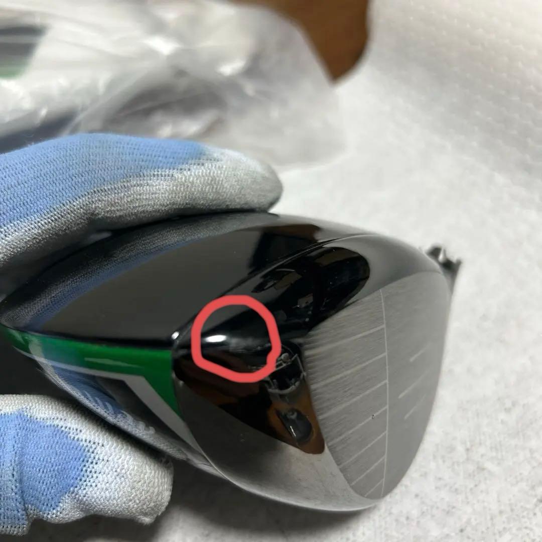 エリートトリプルダイヤTD9° ヘッドのみ(カバー付き)パラダイムウエイト付