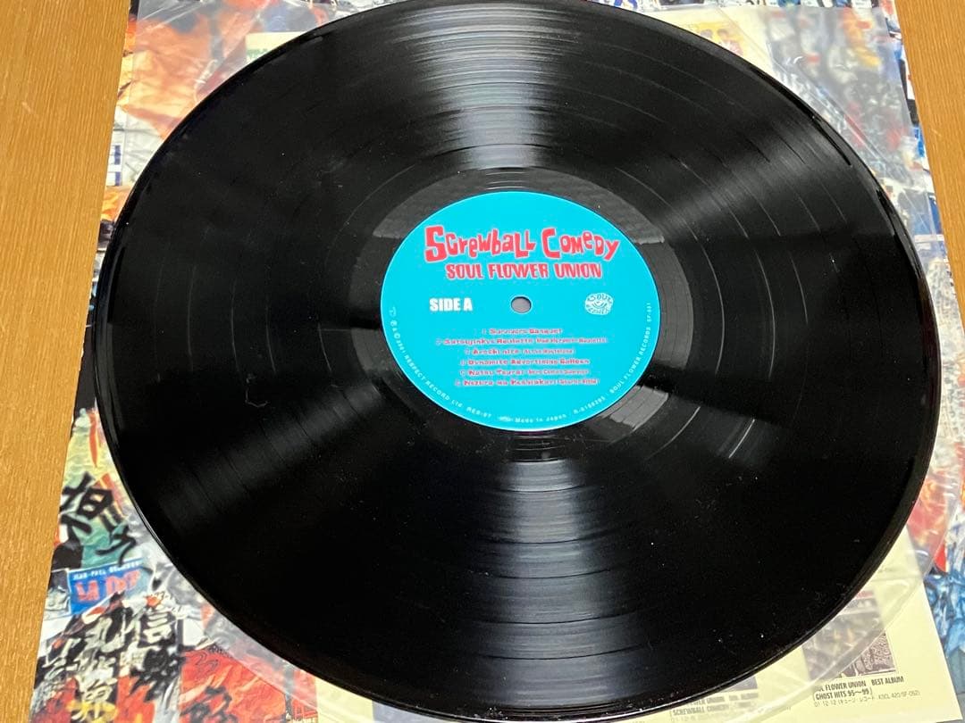 SOUL FLOWER UNION Screwball Comedy レコード