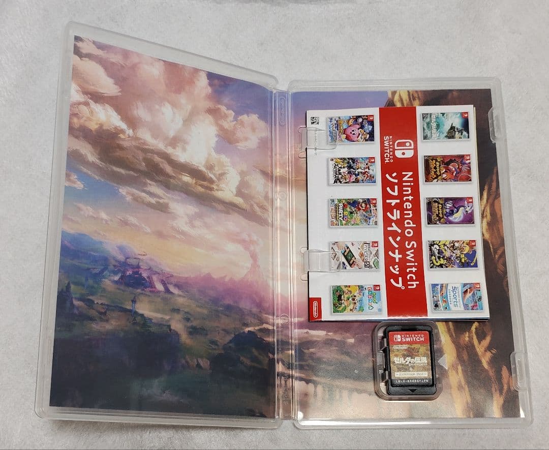 ゼルダの伝説 ブレスオブザワイルド エキスパンションパス Switch 中古